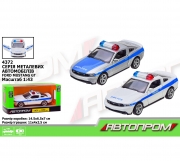 Металлическая модель машины Ford Mustang GT полиция