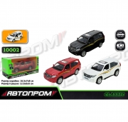 Металлическая модель машины 