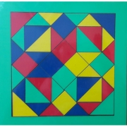 Мозаика большая "Танграм" 4 цвета