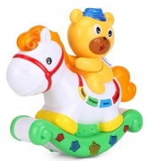 Музична іграшка проектор "Ведмедик і конячка"