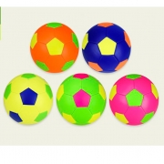 М'яч для гри в футбол MIX 5 кольорів