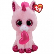Мягкая игрушка TY Beanie Boo's Розовый единорог Darling