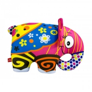 Мягкая игрушка  антистресс "Слон разноцветный"