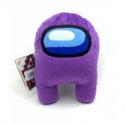 Мягкая игрушка герой AMONG US фиолетовый