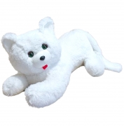 Мягкая игрушка кот Перс травка белый