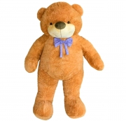 Мягкая игрушка медведь Бо 137 см коричневый
