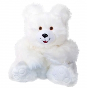Мягкая игрушка медведь Сластена белый