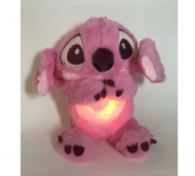 Мягкая игрушка ночник дышащая "Стич" розовый