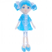 Мягкая кукла в голубом