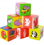 Мягкие кубики для малыша