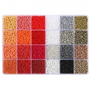 Набор бисера для рукоделия 24 цвета