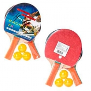 Набор для настольного тенниса 2 ракетки+3 шарика