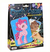 Набор для творчества Crystal mosaic "Пони"