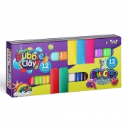 Набір для творчості пластиліном AIR CLAY+BUBBLE CLAY 12+12