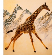 Набор для вышивки бисером "Жирафы"