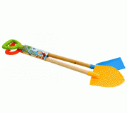 Набор игрушечных лопат для огорода