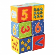 Набір м'яких кубиків "Перші цифри"