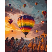 Набор росписи по номерам "Воздушные шары"