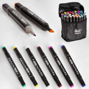 Набір скетч-маркерів 36 кольорів у сумці