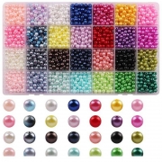 Набор цветных бусин