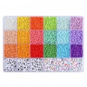 Набор цветного бисера для браслетов