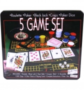 Настільна гра "Покер" 5в1
