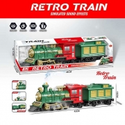 Паровоз на батарейках музичний