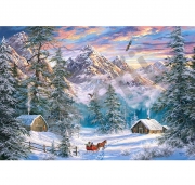 Пазл "Різдво в горах" 1000 елементів