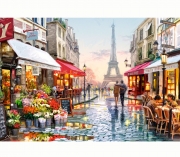 Пазлы Castorland 1500 элементов "Цветочный магазин в Париже"