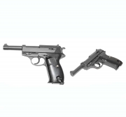 Пистолет детский пневматический "Walther P38"