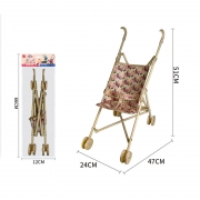 Пластикова коляска тростинка для ляльок