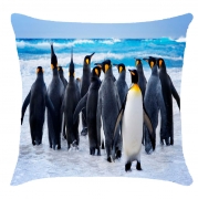 Подушка 3Д "Пингвины"