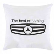 Подушка "Mercedes-Benz" The best or nothing