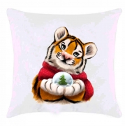 Подушка для ребенка на новый год тигра