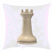 Подушка для шахматиста "Белая тура"
