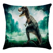 Подушка принт 3Д "Тираннозавр"