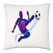 Подушка з футбольною символікою