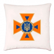Подушка з логотипом ДСНС