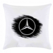 Подушка с логотипом "Mercedes-Benz" арт