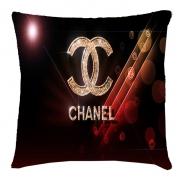 Подушка с рисунком "Шанель"