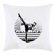 Подушка с символикой "Кикбоксинга"