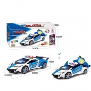 Поліцейська машина з підсвічуванням