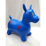 Прыгун лошадь синяя