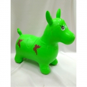 Прыгун лошадь зеленая