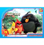 Развивающие пазлы из серии "Angry Birds"