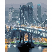 Роспись по номерам "Бруклинский мост"