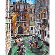 Роспись по номерам "Каналы Венеции"