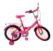 Розовый детский велосипед "Spring" 20"