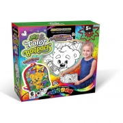 Рюкзак-розмальовка дитячий "My Color BagPack" з ведмедиком