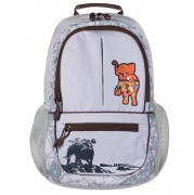 Рюкзак школьный Tiger Family Fantasy серый